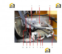 Система гидравлическая 0041712000