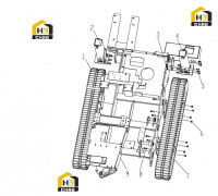 Узел гусеничный с комплектующими 0041701000