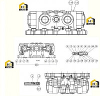 Блок цилиндров и поршневой узел