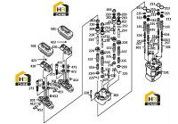 Клапан управляющий ножной