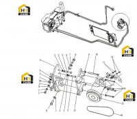 Кронштейн компрессора 310601889