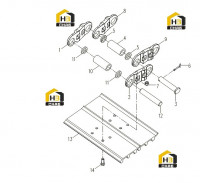 Гусеница 800305429