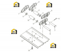 Гусеница 800305448