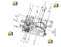 Платформа поворотная в сборе (часть1)