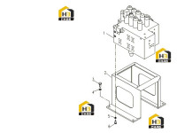 Рама главного гидравлического клапана 310800160