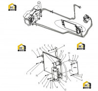 Резервуар для хранения жидкости в сборе 310601889