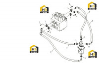 Трубки гидравлического клапана 310800160