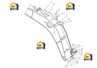 Трубопроводы для смазки 310800541