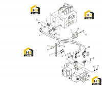 Трубопровод гидравлический 310800160