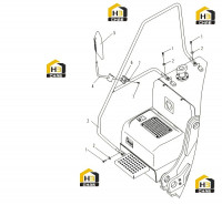 Зеркало бокового вида 310602087