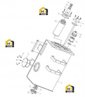Бак гидравлический 253008072