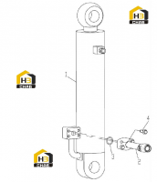 Цилиндр левый поворотный 252911081_3030