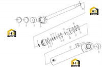 Цилиндр правый поворотный 803082926_3030