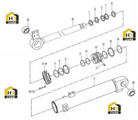 Цилиндр рулевой 803004341_3030