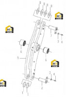 Коромысло в сборе 252912264