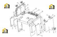 Крышка передняя 252116366