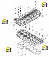 Головка блока цилиндров PP99856