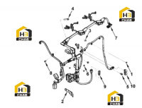 Жгут проводов управления мотора WR9392-02