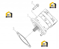 Насос шестеренный 252117684