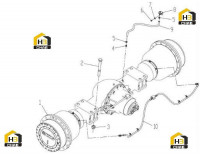 Ось передняя 252117647