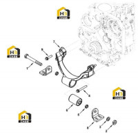 Опора двигателя передняя EM9193