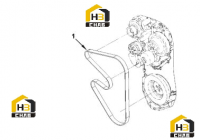 Привод водяного насоса WP9248