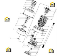 Редуктор задний 275301309