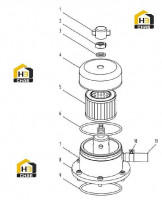 Сапун в сборе 251807810
