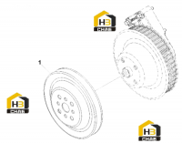Шкив вспомогательный приводной PA9001