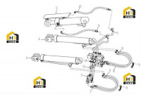 Система гидравлическая рабочая 252116112