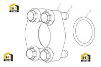 Соединение фланцевое 252911069