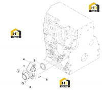 Соединитель впуска воды WI9178-02
