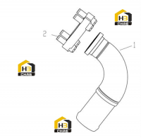 Трубка гидравлического бака 252116126