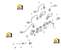 Трубопровод инжектора PP8466