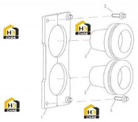 Уплотнение жгута проводов кабины 253007705