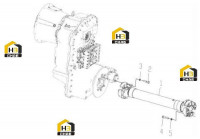 Вал промежуточный передачи 252117655
