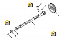 Вал распределительный PP8466-02