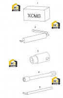 Инструменты для замены колеса