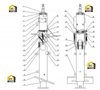 Механизм поворотный