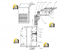 Выпариватель в сборе BKG50C