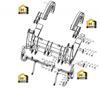 Захват в сборе (Ключ вразбежку) 251901114