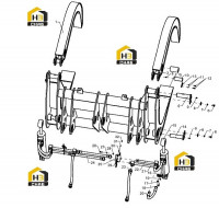 Захват в сборе (стыковой) 251900956