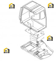 Амортизатор кабины 310600072