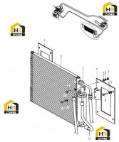 Крепление радиатора