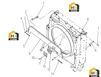 Радиатор в сборе