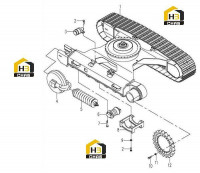 Шасси в сборе 310700002