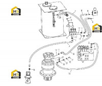 Соединение гидравлической системы