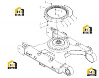 Узел рамы вращения 310600140