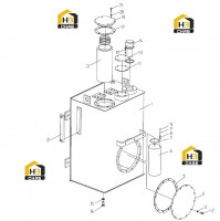 Бак гидравлический масляный