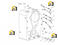 Компоненты всасывающей трубы (DB428)